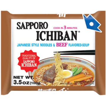 Fideos Instantaneos de Res Sapporo