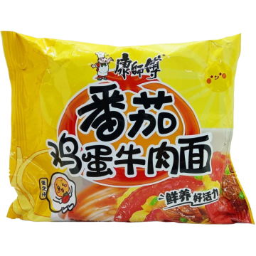 Fideos Instantaneos de Tomate Huevo y Carne Master Kong