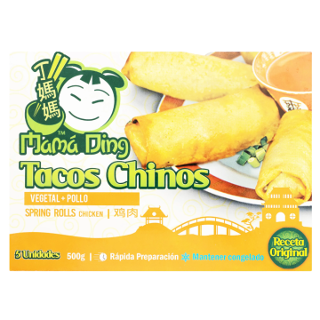 Tacos de Pollo y Vegetales Mama Ding