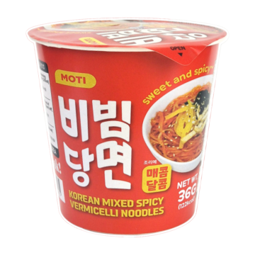 Fideos de Camote Instantaneos Dulce y Picante Moti