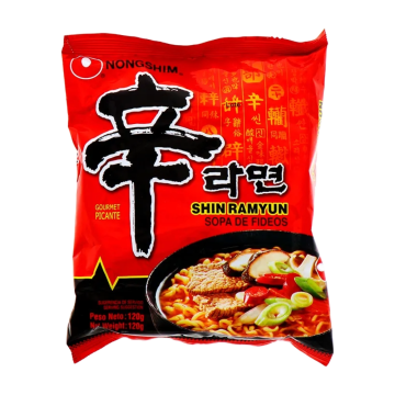 Fideos Instantaneos de Res Shin