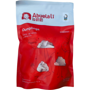 Dumplings De Carne de Cerdo y Camaron