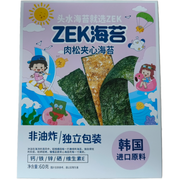 Snack de Algas rellenas de Carne Desmenuzada ZEK