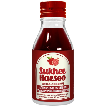 Bebida Anti Resaca de Granada y Frambuesa Sukhee Haesoo