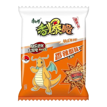Snack de Ramen de Cangrejo Picante Pokemon Master Kong