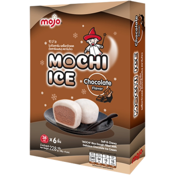 Helado de Mochi de Chocolate Mojo