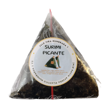 Onigiri de Surimi Picante y Huevo