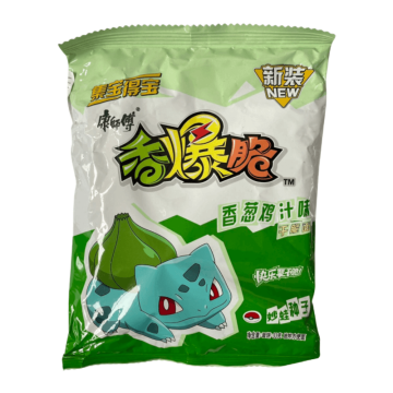 Snack de Ramen de Pollo con Cebollin Pokemon Master Kong