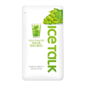 Bebida en Bolsa de Uva Verde Ice Talk