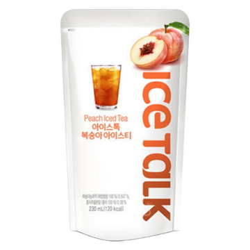 Bebida en Bolsa de Te Frio Melocoton Ice Talk