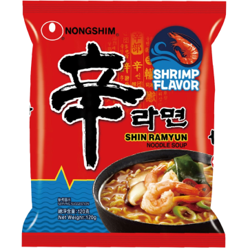 Fideos Instantaneos sabor a Camaron Shin