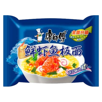 Fideos Instantaneos de Camarones y Pescado Master Kong