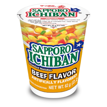 Fideos Instantaneos de Res Sapporo Taza